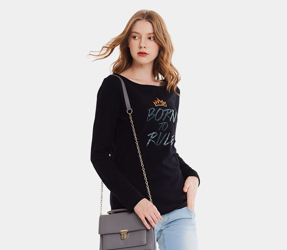 基本款圖案哺乳T 恤