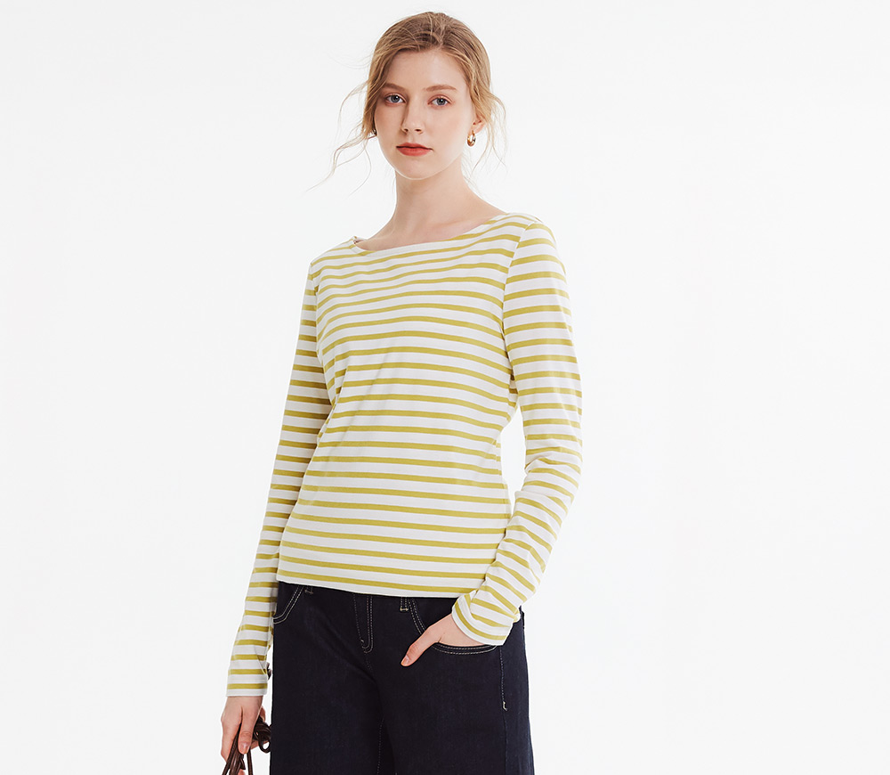 基本款寬領哺乳T 恤