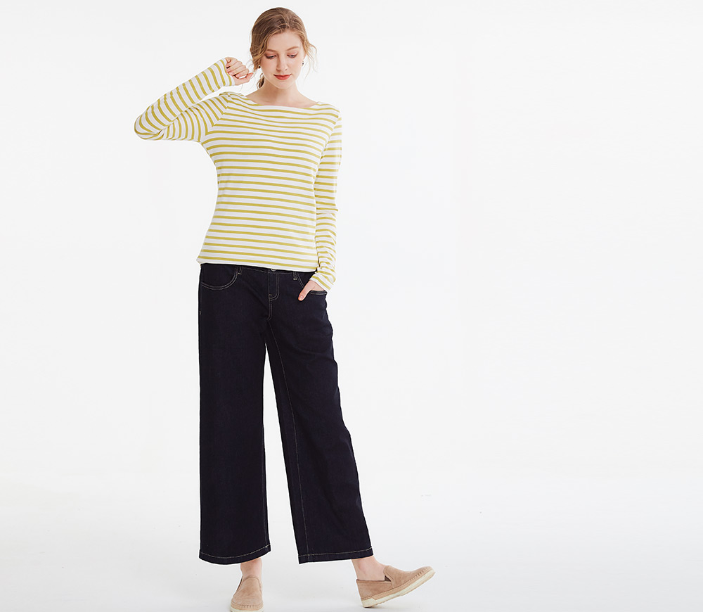 基本款寬領哺乳T 恤