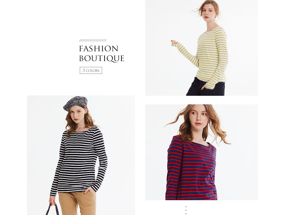 基本款寬領哺乳T 恤