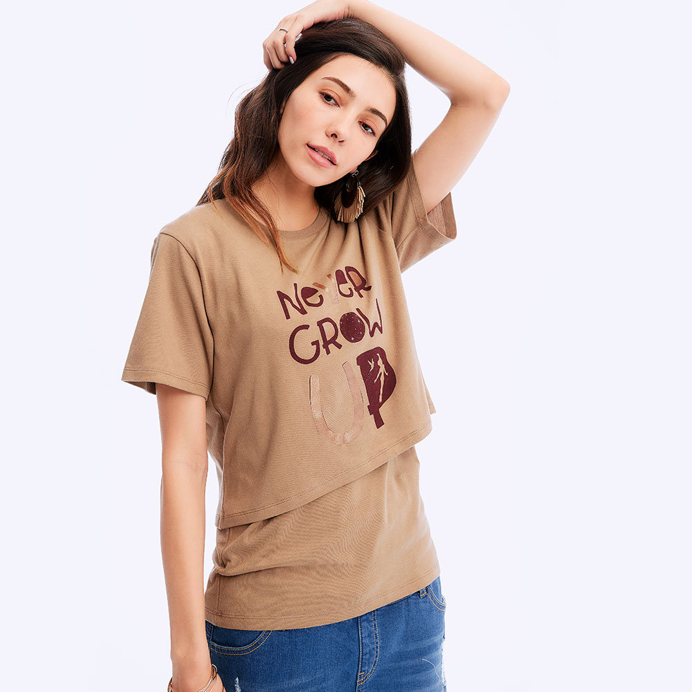 迪士尼奇妙仙子假兩件哺乳上衣 迪士尼奇妙仙子假兩件哺乳上衣
