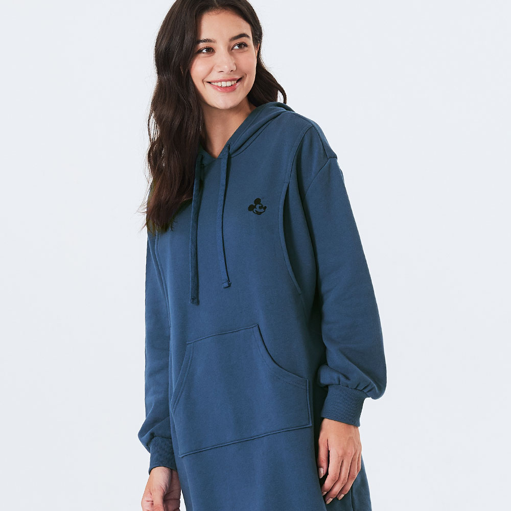 迪士尼米奇寬鬆連帽孕哺洋裝