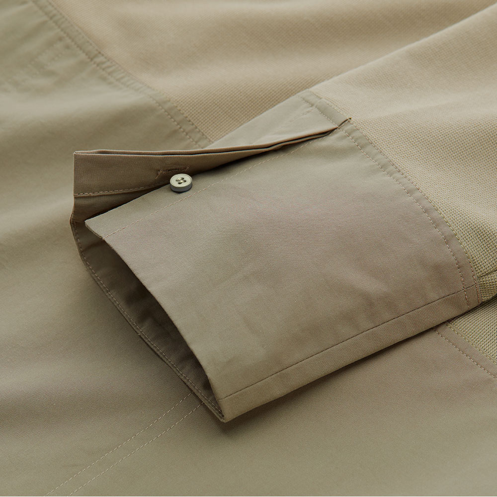 異材質拼接孕哺洋裝