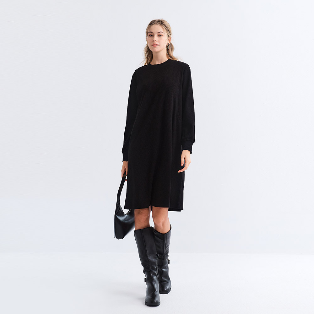 柔軟針織孕哺連身裙 柔軟針織孕哺連身裙