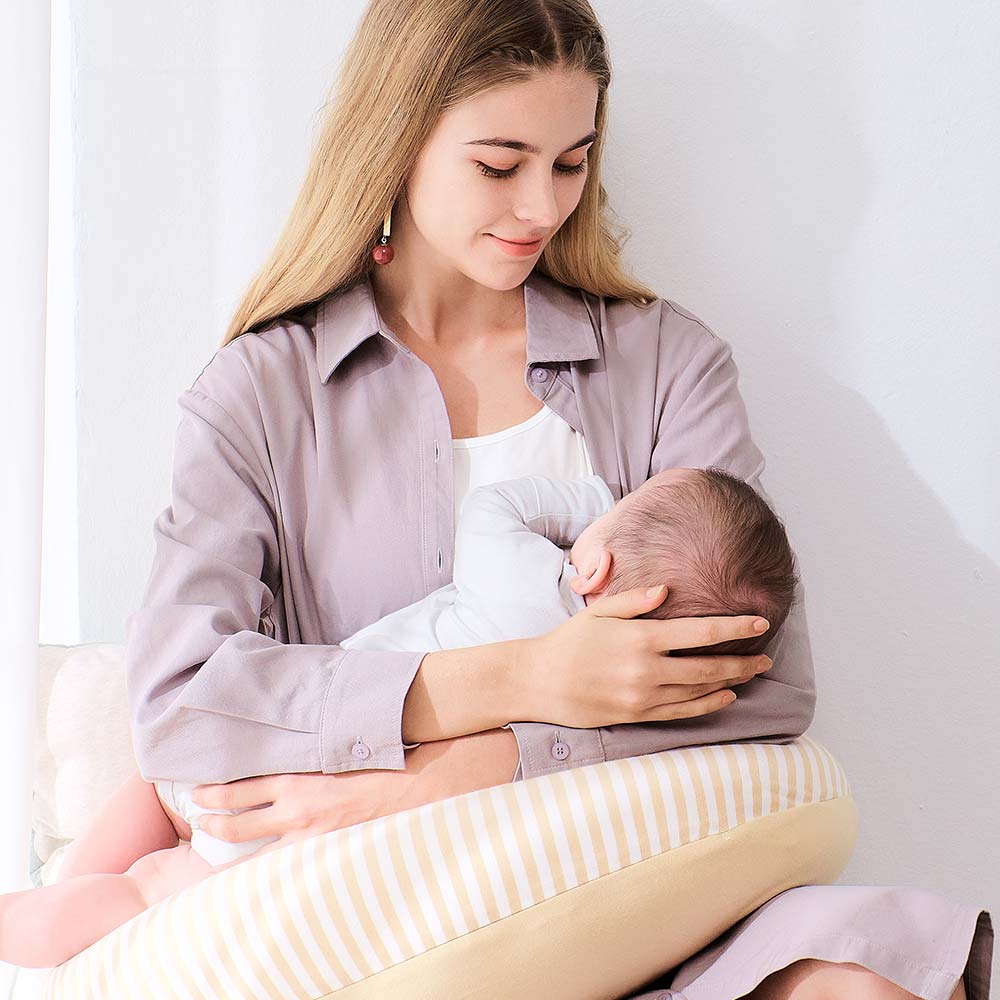 素雅襯衫綁帶孕哺洋裝(兩穿)