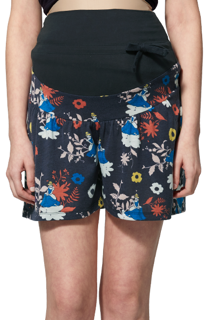 迪士尼印花孕婦褲裙