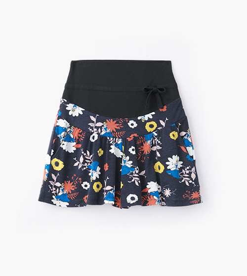 迪士尼印花孕婦褲裙