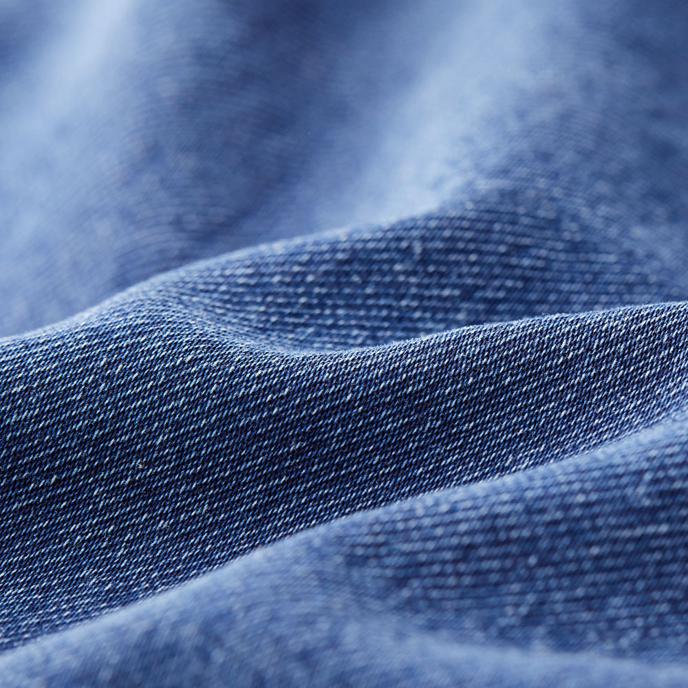 針織剪接牛仔孕婦裙