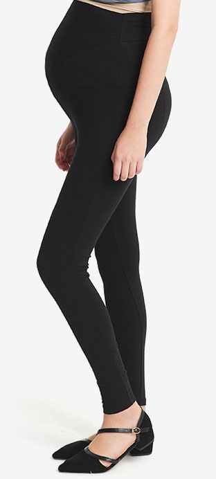 碳磨保暖瑜珈孕婦褲