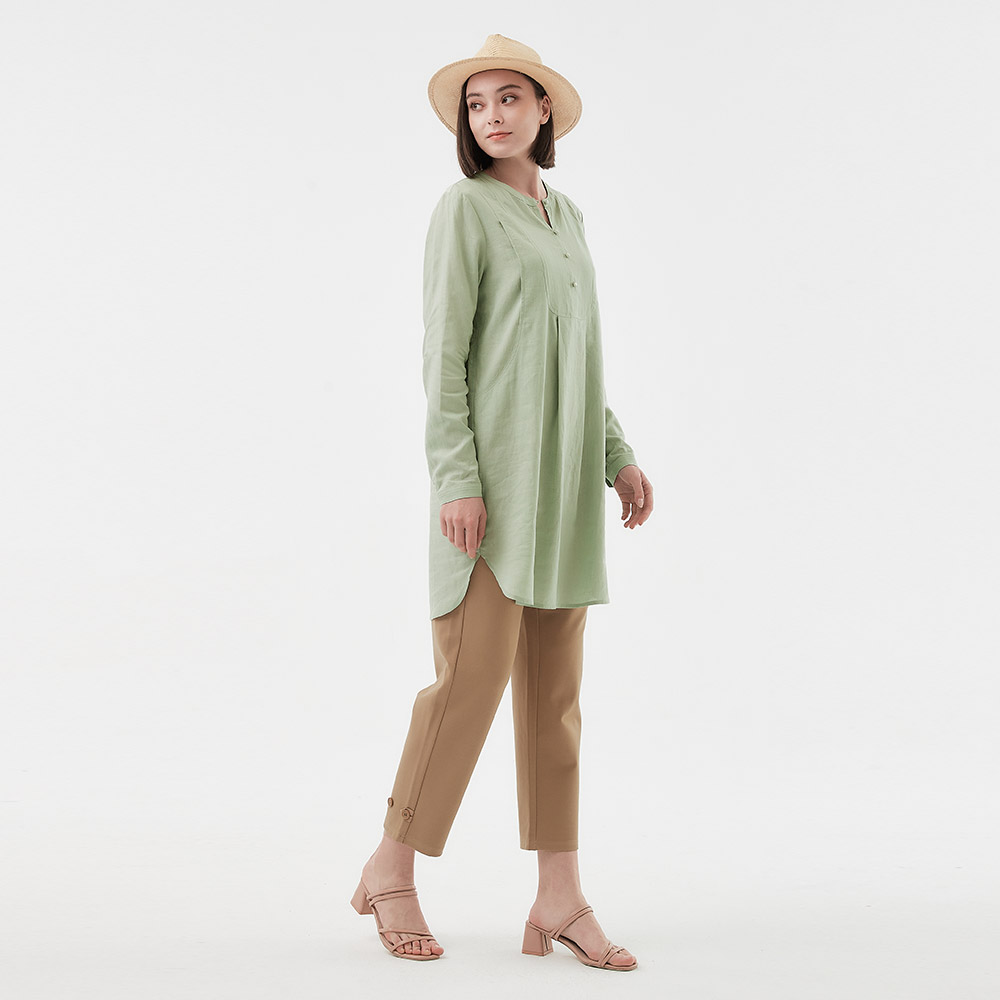 彈力修身錐形孕婦褲