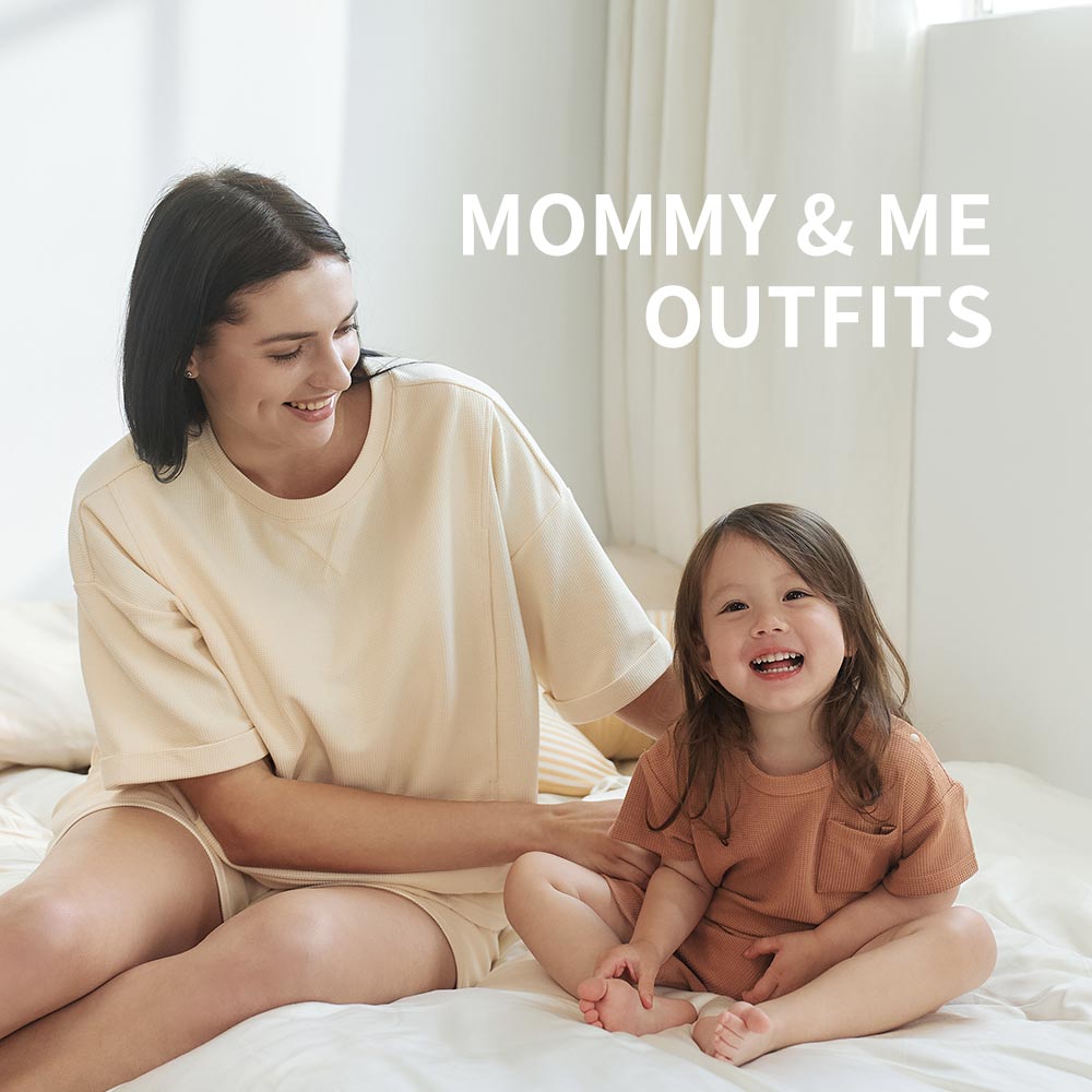 華夫格休閒孕婦短褲