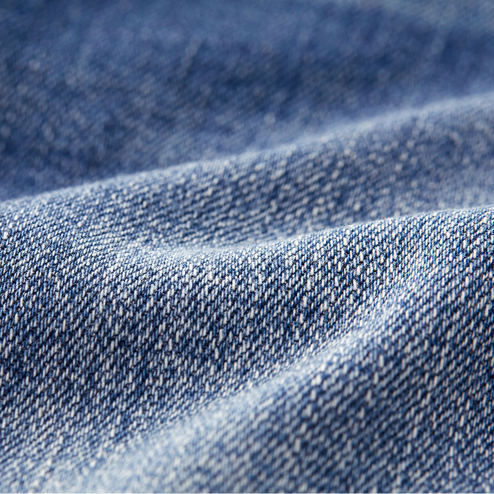 刷破修身窄管牛仔孕婦褲