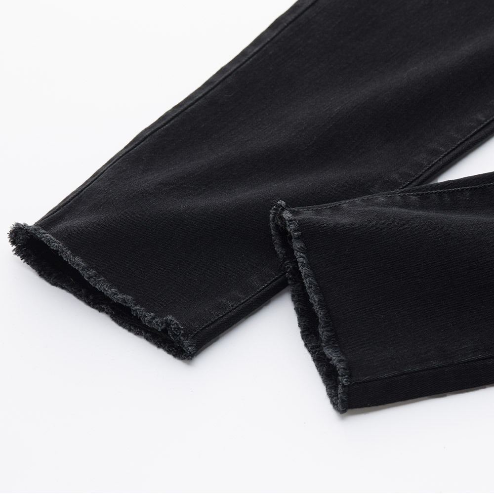 顯瘦割破牛仔孕婦褲