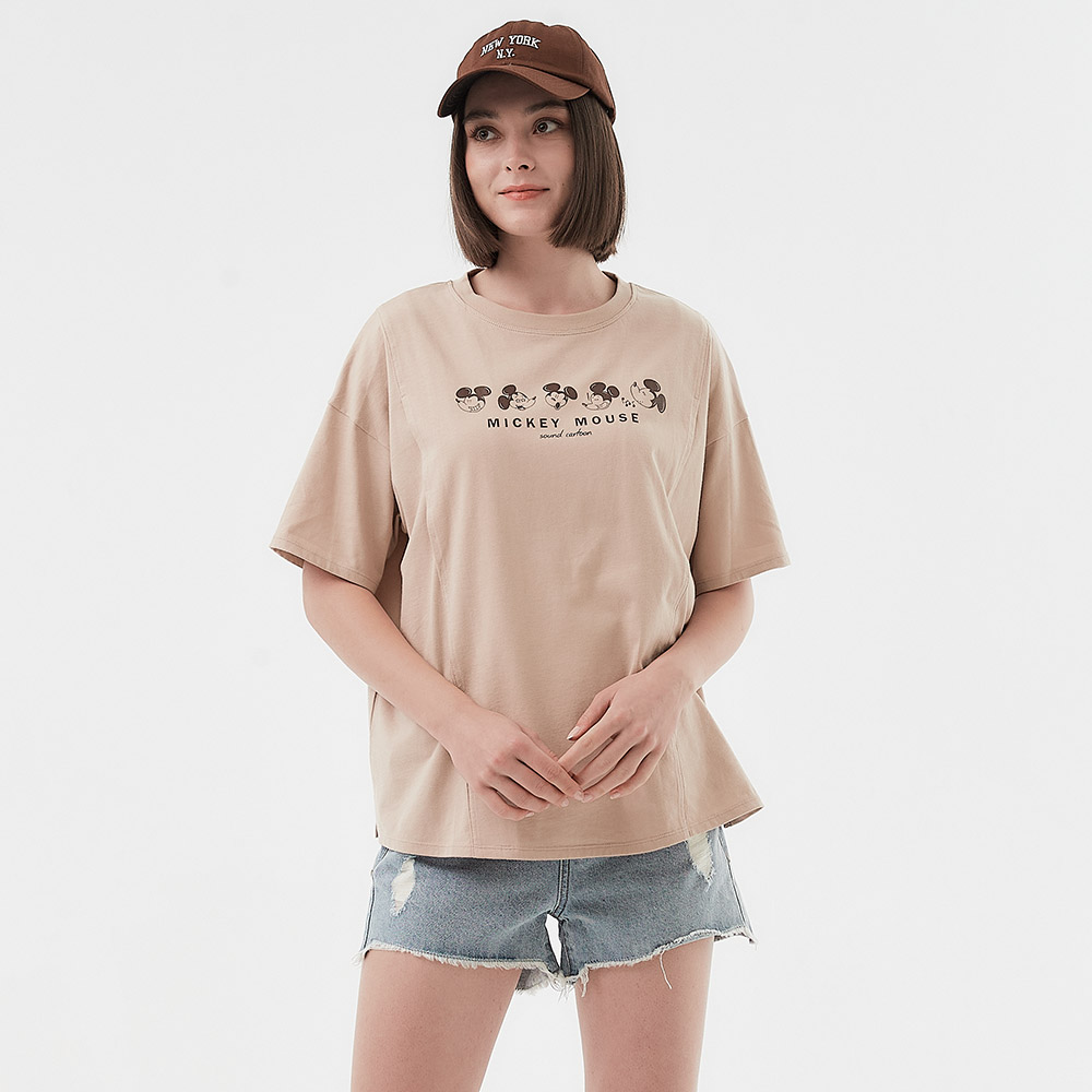 雪花抽鬚牛仔孕婦短褲