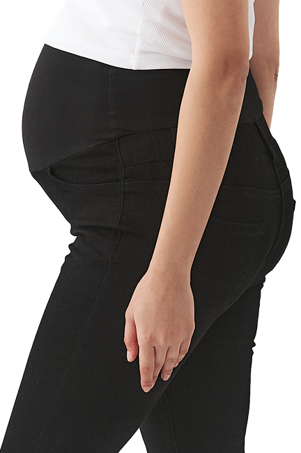 彈力顯瘦割破牛仔孕婦褲