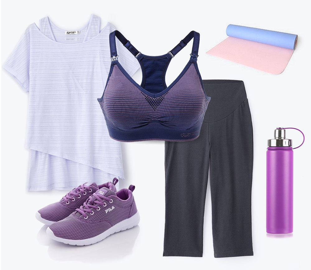 全機能抗菌運動哺乳內衣 運動內衣