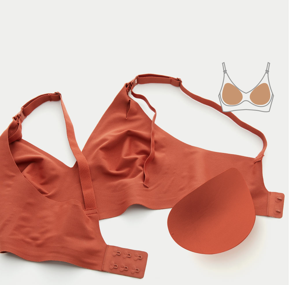 零著感無痕哺乳內衣