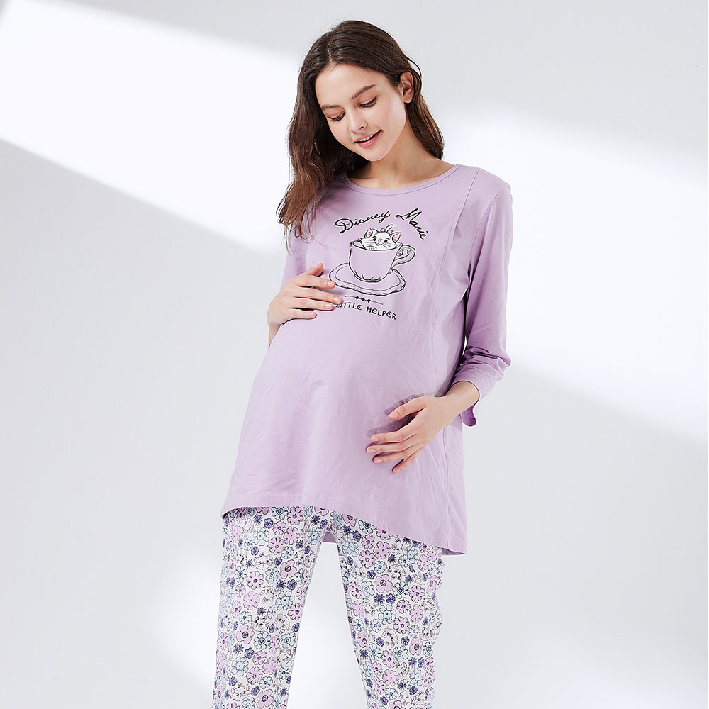 迪士尼瑪麗貓孕哺居家服組 迪士尼瑪麗貓孕哺居家服組