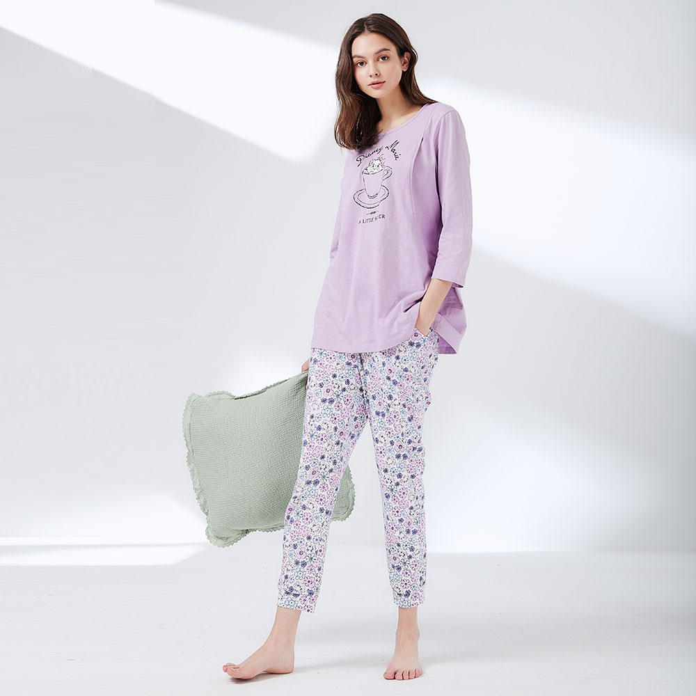 迪士尼瑪麗貓孕哺居家服組 迪士尼瑪麗貓孕哺居家服組