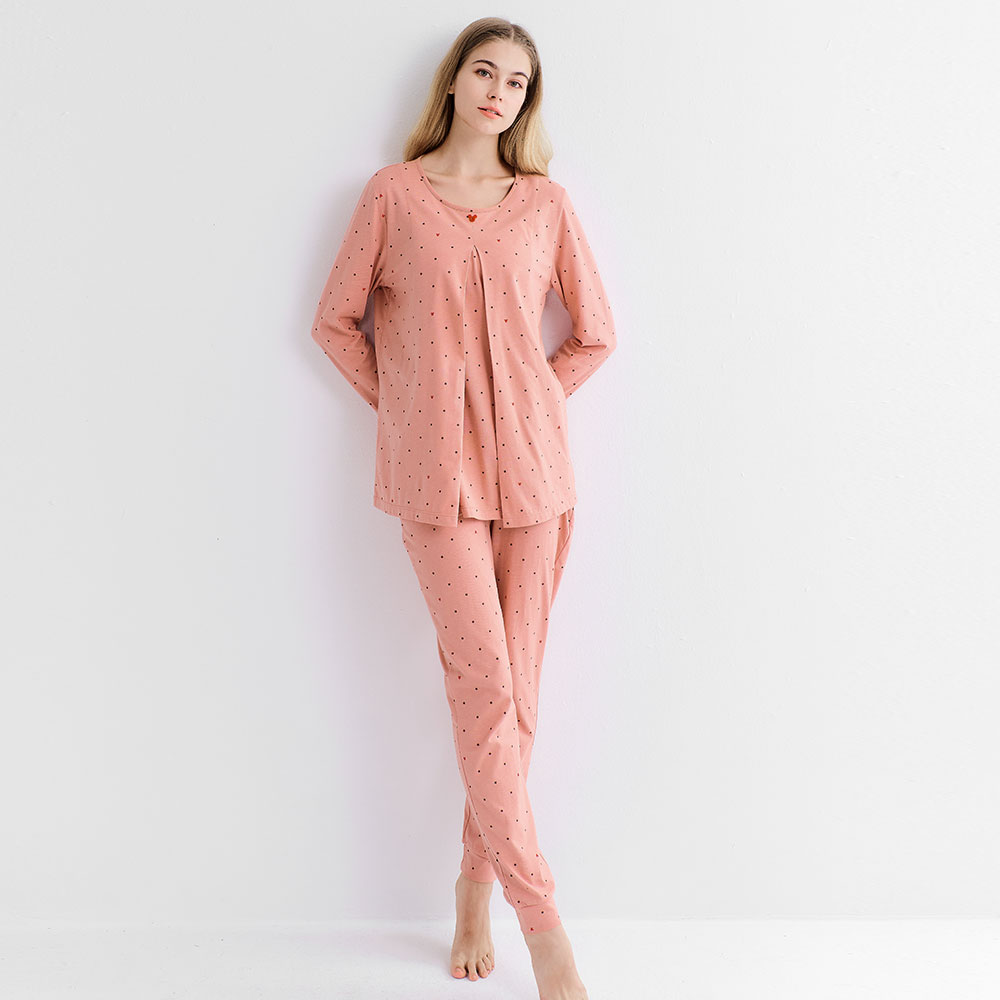 點點米奇頭孕哺居家服組(長袖+長褲) 點點米奇頭孕哺居家服組(長袖+長褲)