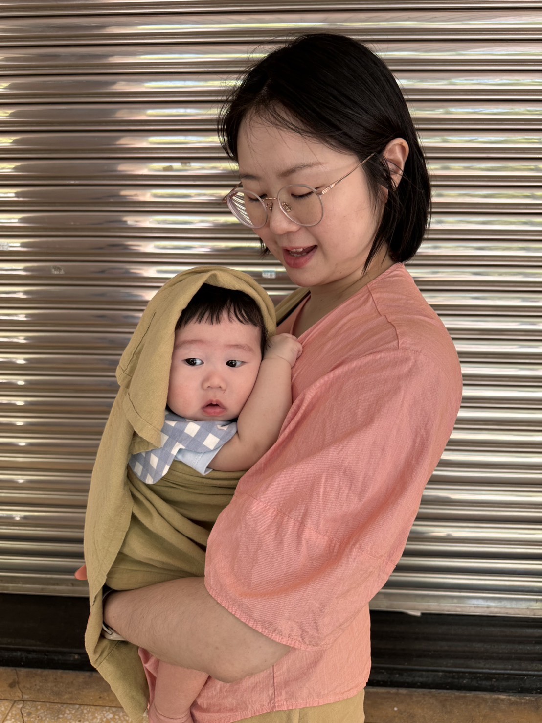 寶寶很有安全感 寶寶很有安全感
