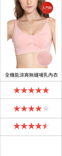 全機能涼爽無縫哺乳內衣